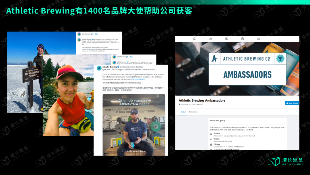 Athletic Brewing品牌大使Facebook社群运营展示
