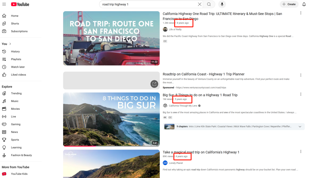 YouTube视频内容长期流量价值分析