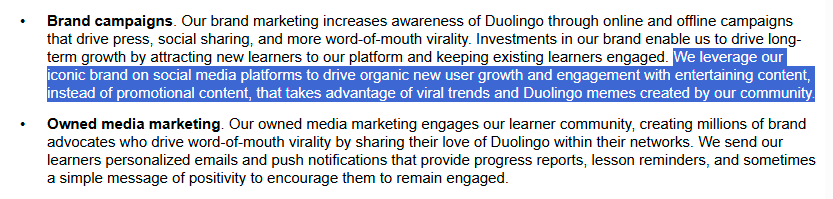 多邻国财报social first战略摘要
