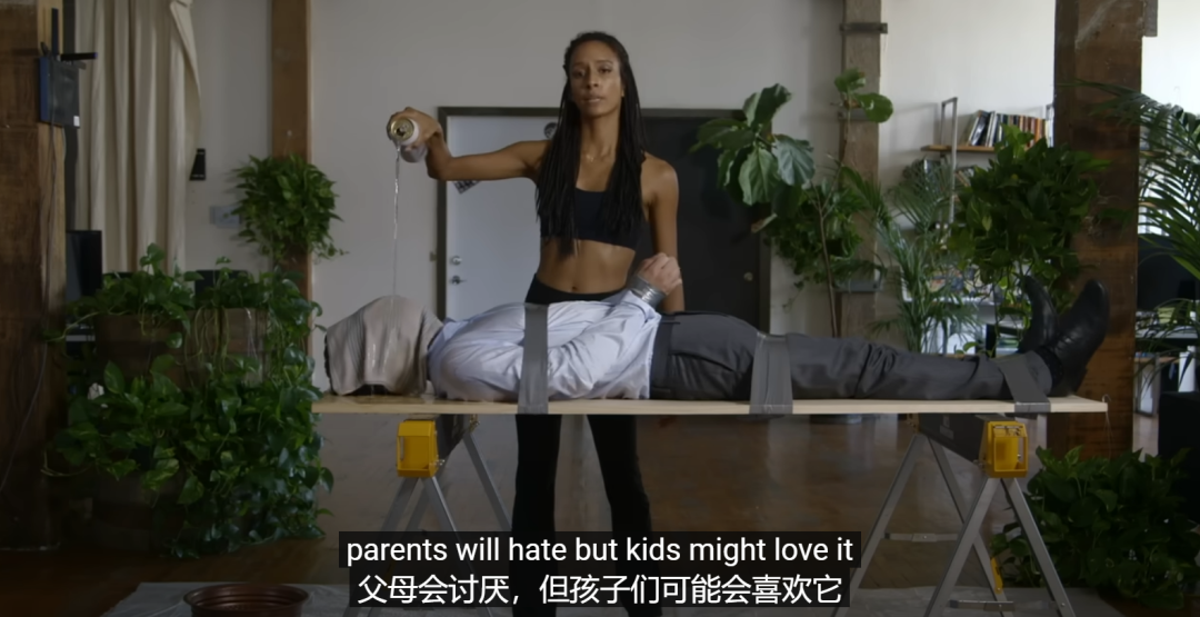 Liquid Death早期产品概念广告宣传片画面