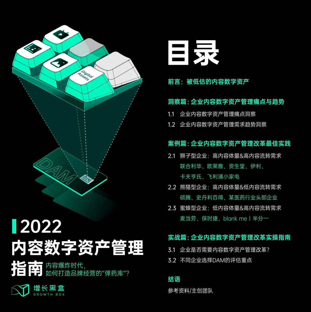 内容数字资产管理DAM指南封面展示图