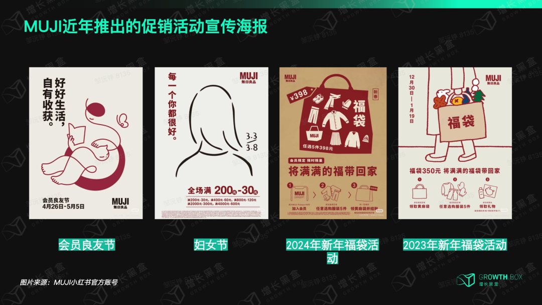 MUJI良友节品牌营销海报设计风格展示