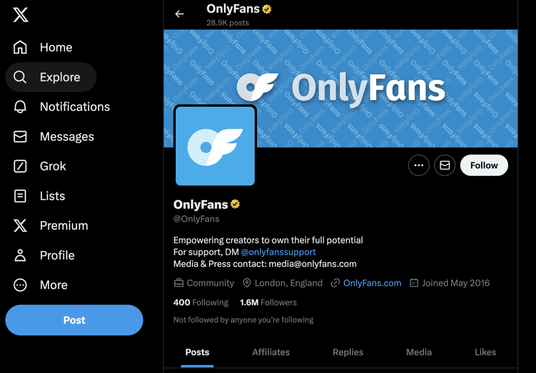OnlyFans创作者社媒引流推广操作方式示意图
