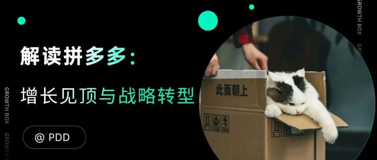 高速增长见顶之后,拼多多该往哪里转舵