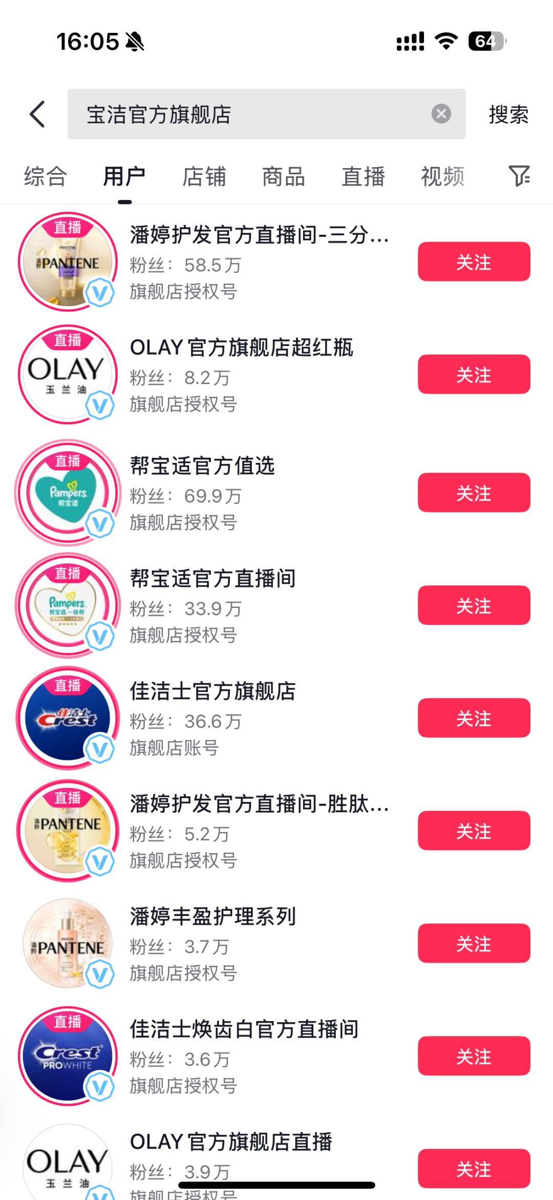 宝洁抖音品牌矩阵扩充策略规划图