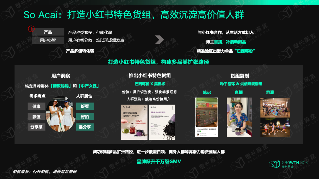 So Acai巴西莓粉大单品带动多品扩张路径图